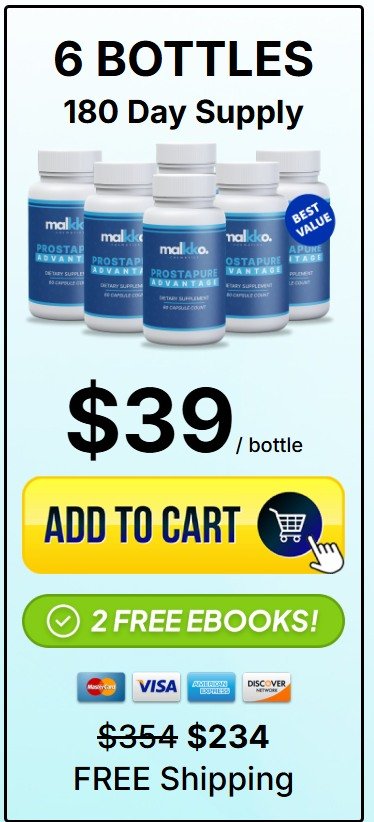 ProstaPure Buy 6 bottles
